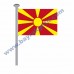 MAKEDONYA BAYRAK 50x75 ( EBAT SEÇİNİZ )